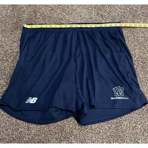 Wow Factor Baseball New Balance Men's Training Shorts Black XXL NWOT